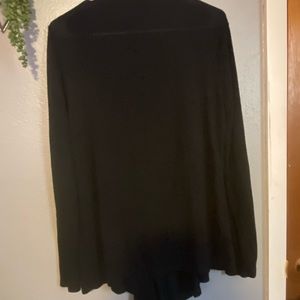 A black light cardigan